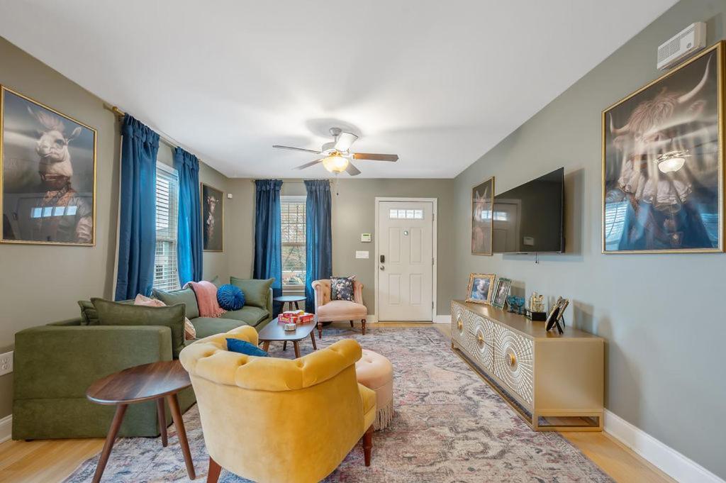 New Victorian Theme, 3Br, Lrg Backyard Close To Pnc Arena, Downtown, And Rdu Airport RaleighRaleigh  Kültér fotó